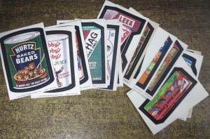 TOPPS WACKY PACKAGES-- 7th SERIES, COMPLETE! 17 Doubles! Spiegelman art!