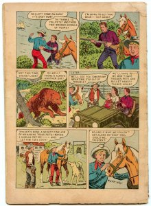 Roy Rogers' Trigger 13 Aug 1954 GD (2.0)