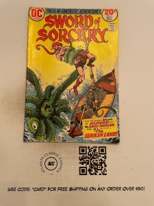 Sword Of Sorcery # 5 FN DC Bronze Age Comic Book Gray Mouser Sunken Land 22 J221