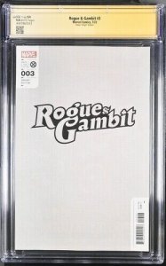 Rogue & Gambit (2023) # 3 (CGC 9.4 SS) Signed Jeff Dekal * Phillips Autograph