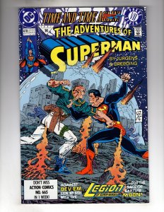 Adventures of Superman #478 (1991) Legion of Super-Heroes!      / EBI#2