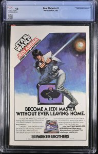 NEW MUTANTS #3-CGC 9.8 DEMON BEAR-Marvel- comic book-4376334016