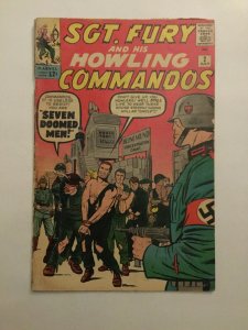 Sgt Fury And His Howling Commandos 2 Good/very Good 3.0 Tape On Cover Marvel