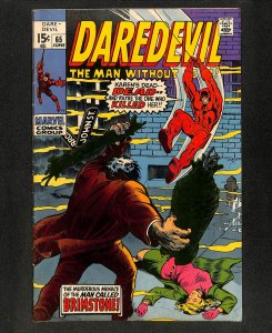 Daredevil #65  1st Appearance Brothers Brimstone!