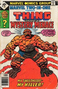 Marvel Two-in-One #31 (1977) The Thing