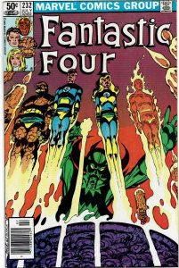 Fantastic Four #232 Newsstand  John Byrne Diablo NM