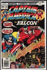 Captain America #201 (1976) Captain America and the Falcon