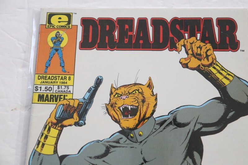 Dreadstar 1984 #8 Jim Starlin Epic Comics Marvel