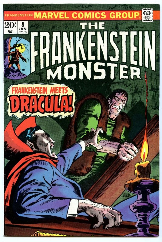 Frankenstein 8 Jan 1974 VF+ (8.5)