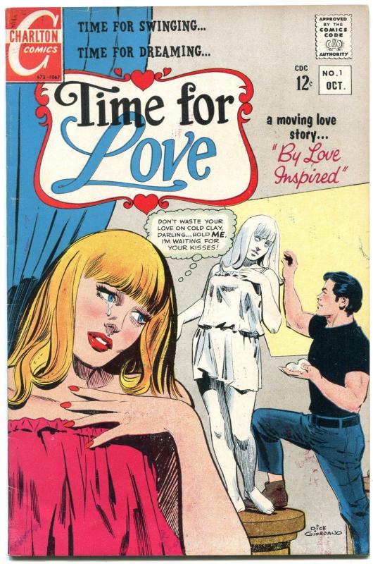 Time for Love #1 1967- Charlton Romance- Dick Giordano FN/VF