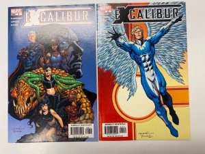 4 Excaliber MARVEL COMICS  #8 11 13 14 78 KM4