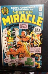Mister Miracle #4 (1971) Big Barda! Jack Kirby king size key! NM- Boca CERT!