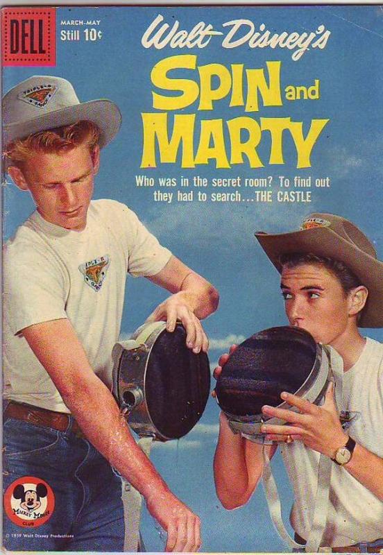 Spin and Marty, Walt Disney's #9 (Mar-59) FN+ Mid-Grade Spin and Marty