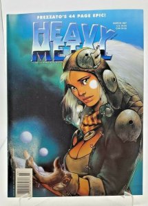 HEAVY METAL MAGAZINE March 1997 Vol #21 #1 Frezzato's NM