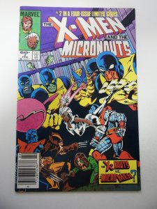 The X-Men and The Micronauts #2 FN/VF Condition
