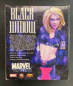 Black Widow Resin Bust Gabriel Marquez Marvel Universe w/ Box