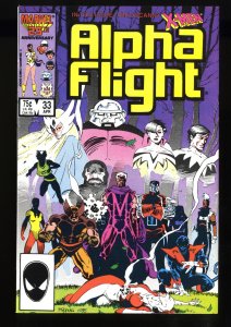 Alpha Flight #33 1st Lady Deathstrike!