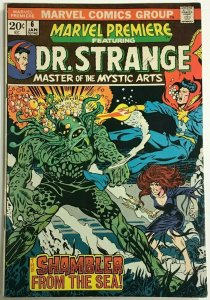 MARVEL PREMIERE#6 FN/VF 1973 DR. STRANGE BRONZE AGE COMICS