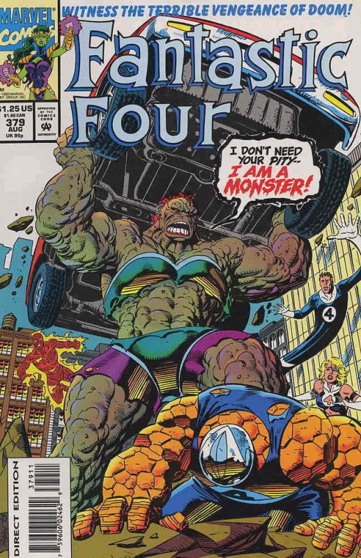 Fantastic Four (Vol. 1) #379 FN; Marvel | we combine shipping 