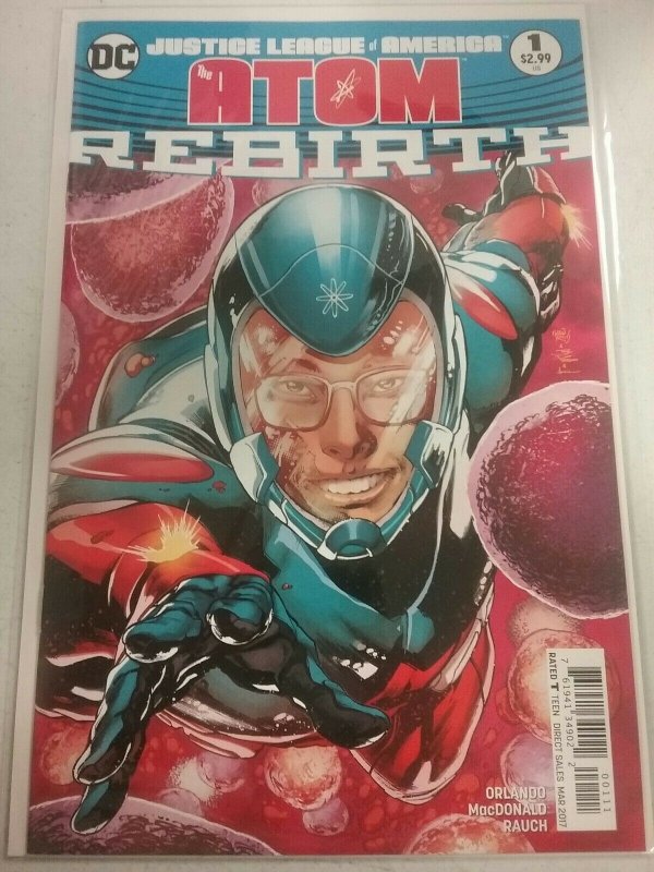 Justice League of America: The Atom - Rebirth 1 (DC Comics 2017) NW21
