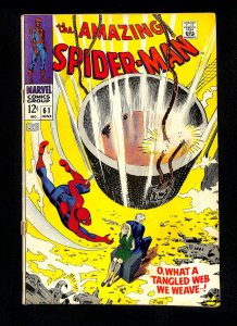 Amazing Spider-Man #61 1st Gwen Stacy Cover Appearance!