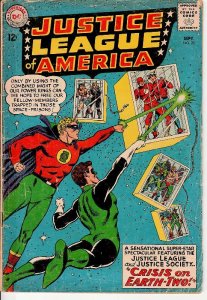 Justice League of America #22 (1963) JSA! Crime Syndicate G/VG FREE SHIPPING