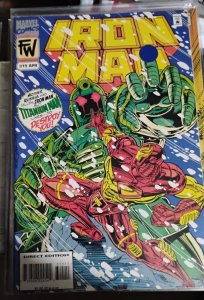 IRON MAN  # 315 1995  MARVEL DISNEY TITANIUM  MAN RUSSA