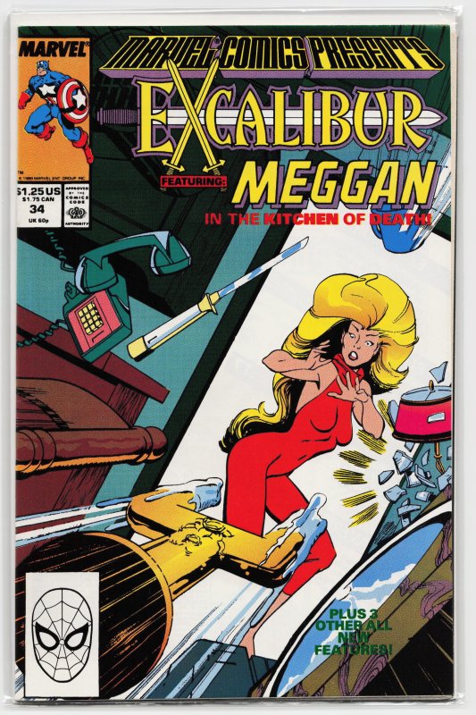Marvel Comics Presents #34 (1989) Meggan