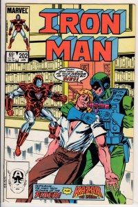 Iron Man #202 Direct Edition (1986) 9.6 NM+