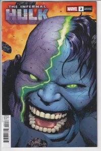 INFERNAL HULK (2025 MARVEL) #2 VARIANT 1:25 ANDREA SORRENTINO VARIANT