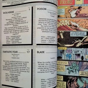 MARVEL COMICS PRESENTS #64 VF- (Marvel 1988) WOLVERINE + GHOST RIDER + BLADE