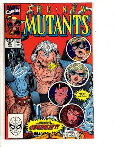 New Mutants # 87 VF/NM Marvel Comic Book 1st Cable Appearance X-Men Deadpool RJ7
