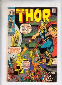 Thor, the Mighty #181 (Oct-70) FN/VF+ Mid-High-Grade Thor