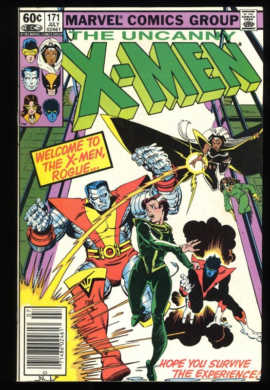 Uncanny X-Men #171 Newsstand Variant