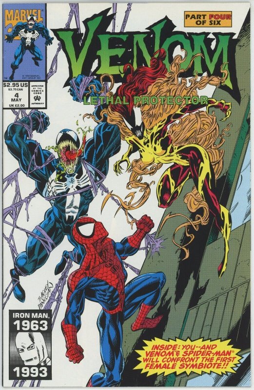 Venom: Lethal Protector #4 (1993) - 9.0 VF/NM *1st Appearance Scream*