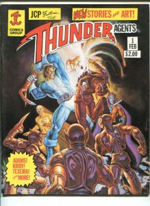 JCP FEATURES THE THUNDER AGENTS #1 1981-ARCHIE-SIMON & KIRBY-NEAL ADAMS-vf