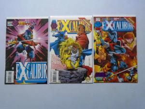 Excalibur Lot From:#4-100 + 3 Specials 75 Different 8.0 VF (1989-96)