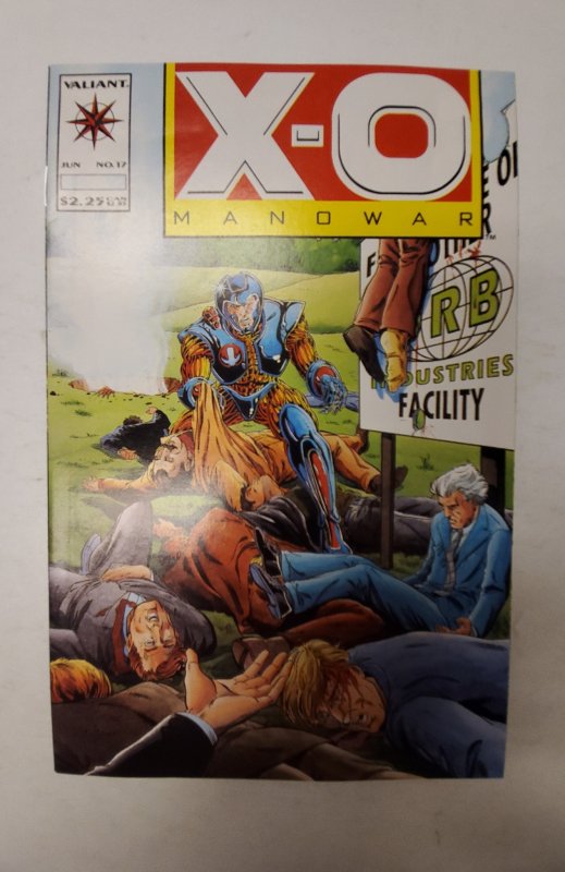 X-O Manowar #17 (1993) NM Valiant Comic Book J694