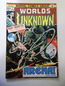 Worlds Unknown #4 (1973) FN Condition
