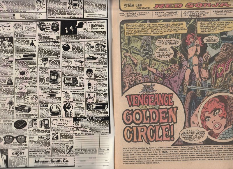 Red Sonja #8 (1978)
