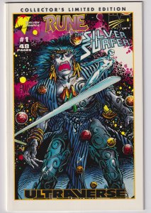Rune/Silver Surfer White Border Variant (1995) Rune