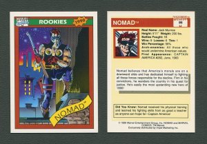 1990 Marvel Comics Card  #86 (Nomad) / MINT