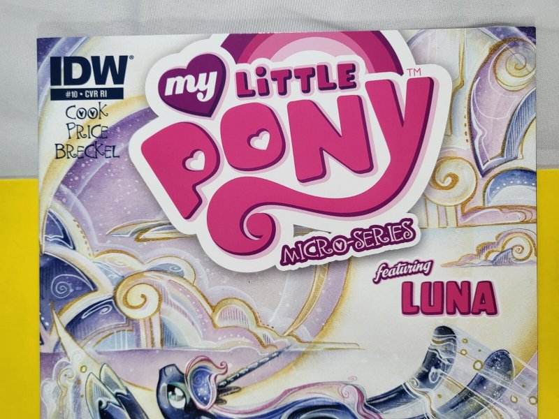 My Little Pony Micro-Series #10 Sara Richard 1:10 RI Variant 2013 IDW Publishing