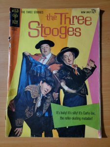 The Three Stooges #14 ~ GOOD GD ~ 1963 Gold Key Comics