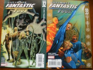 6 Near-Mint Comic ULTIMATE FANTASTIC FOUR #31 32 33 34 35 & MARVEL AGE #2