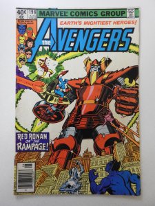 The Avengers #198 (1980) vs Red Ronin! Solid VG Condition!