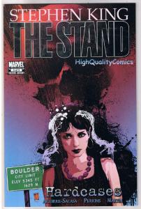 STEPHEN KING - The Stand : HARDCASES 1 2 3 4 5, NM+ , 2010, a 5 issue unread set