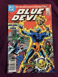 blue devil #13 signed by gary cohn rare dc comics comic book cool vintage sweet!