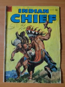 Indian Chief #11 ~ GOOD - VERY GOOD VG ~ 1953 Dell Comics