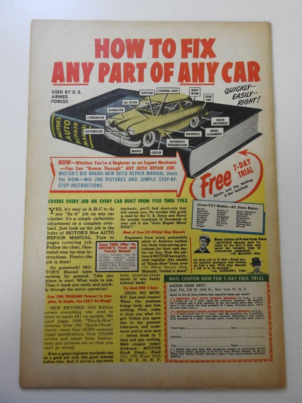 MAD #4 (1953) FN- Condition! 1/2 in tear fc